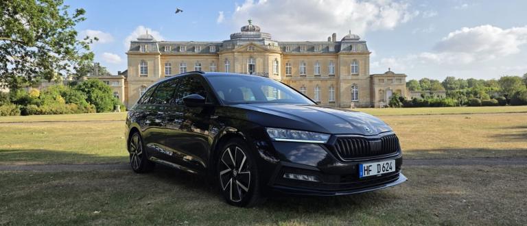 2022 LHD SKODA OCTAVIA ESTATE 2.0 TDi SPORT, 150BHP. LEFT-HAND-DRIVE