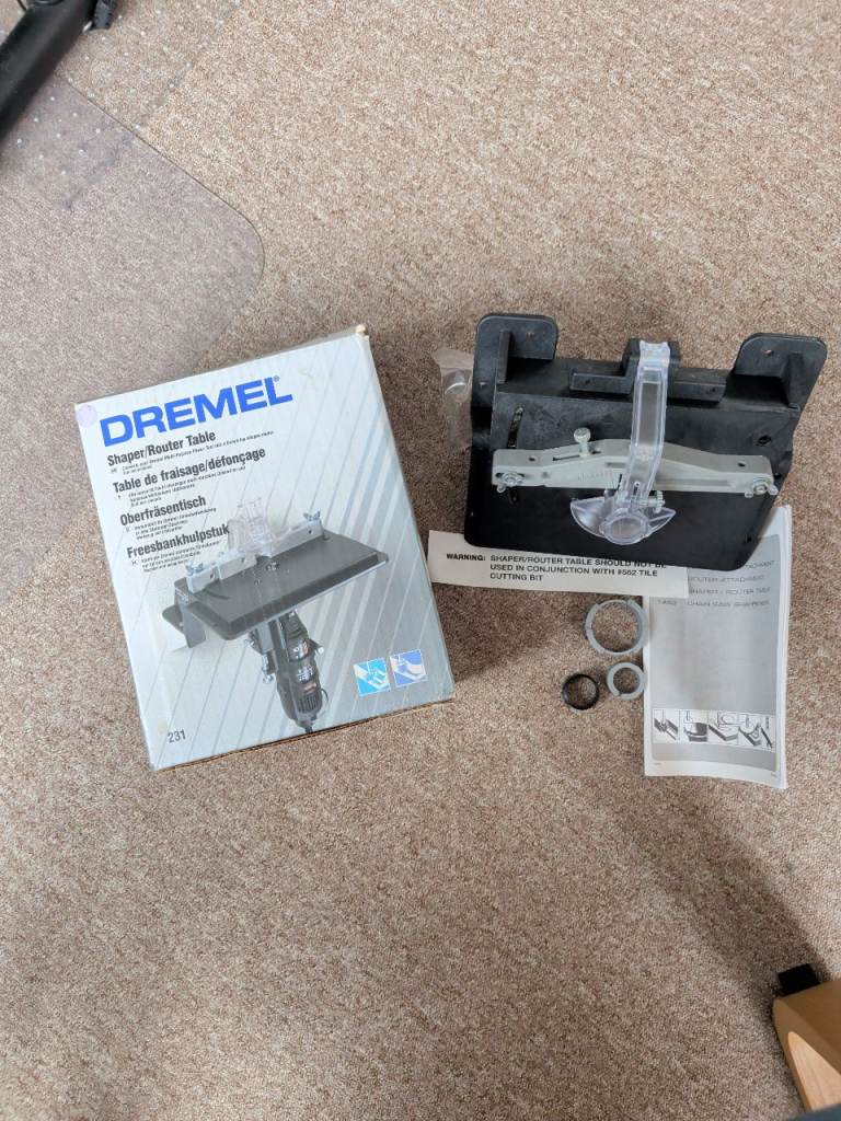 Dremel Shaper/Router Table 231 – As Good As New