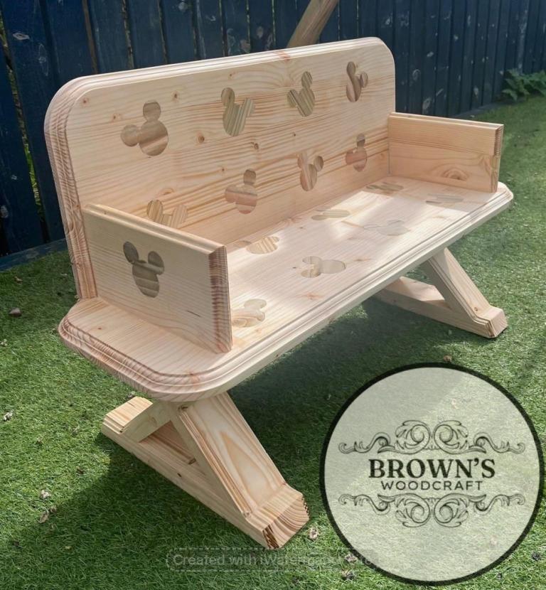 Handmade garden furniture 