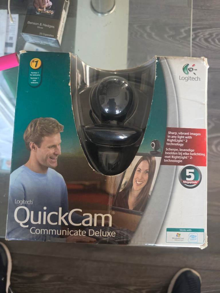 Logitech QuickCam Communicate Deluxe Webcam - NEW