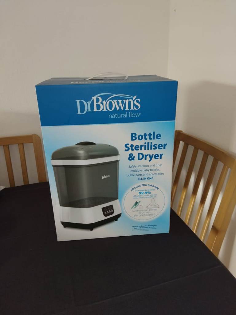 Dr Brown's Complete Feeding Bundle (Steriliser and Dryer + Warmer + bottles set)