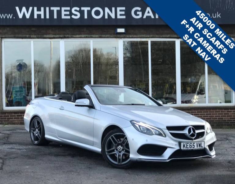 2015 65 MERCEDES-BENZ E-CLASS 2.1 E220 BLUETEC AMG LINE CABRIOLET 2DR DIESEL G-T