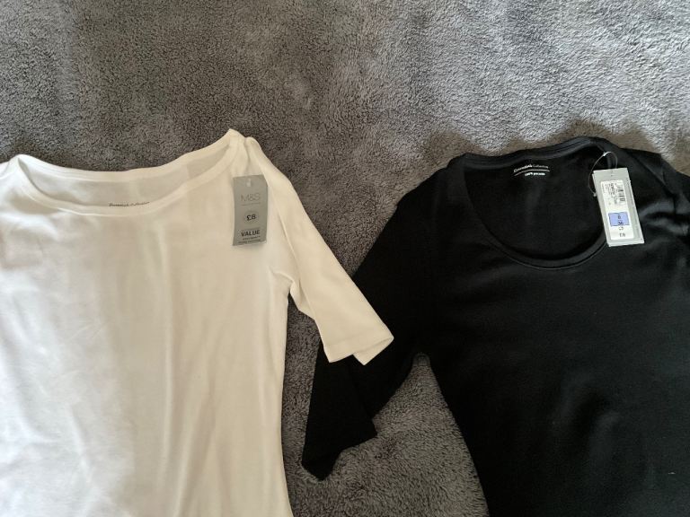 MARKS & SPENCERS size 8/10 tops BRAND NEW WITH TAGS. BARGAIN PRICE thanks 🙏 
