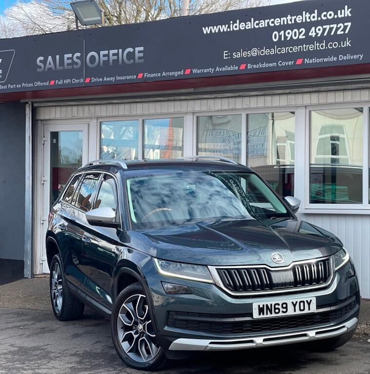 2019 Skoda Kodiaq 2.0 TDI Scout SUV 5dr Diesel DSG 4WD Euro 6 (s/s) (7 Seat) (190 ps) SUV Diesel ...