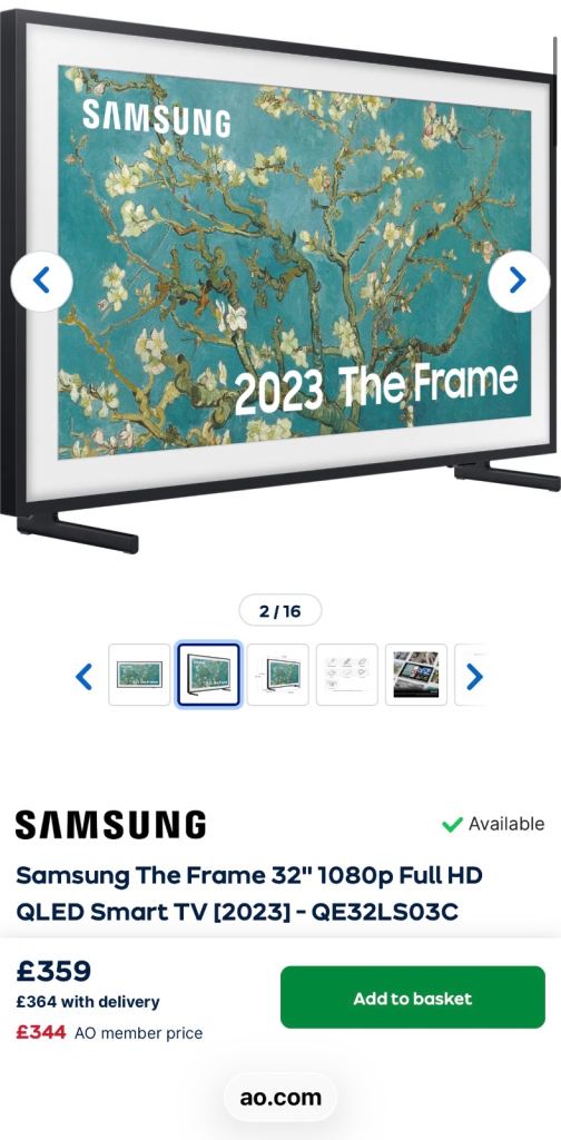 Brand new Samsung 32 inch tv 