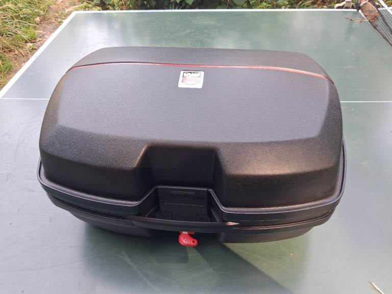 Vintage Givi E36 motorcycle case with top mount / E122
