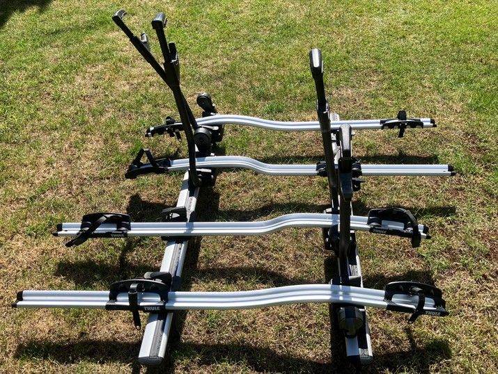 Thule Roof Bar & Bike Carrier Bundle – Evo Raised Rail 7104 + WingBar Evo + 4x ProRide Racks