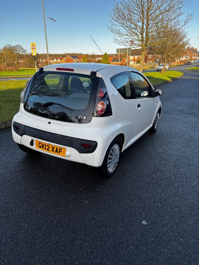 Citroen, C1, Hatchback, 2012, Manual, 998 (cc), 3 doors