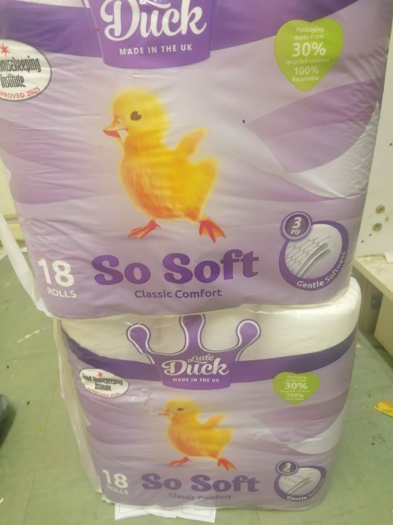 Toilet rolls 
