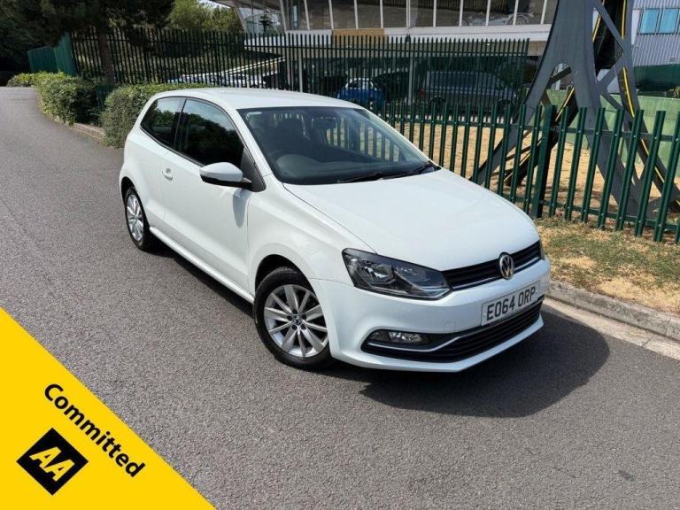 2014 64 VOLKSWAGEN POLO 1.0 BLUEMOTION TECH SE HATCHBACK 3DR PETROL MANUAL EURO