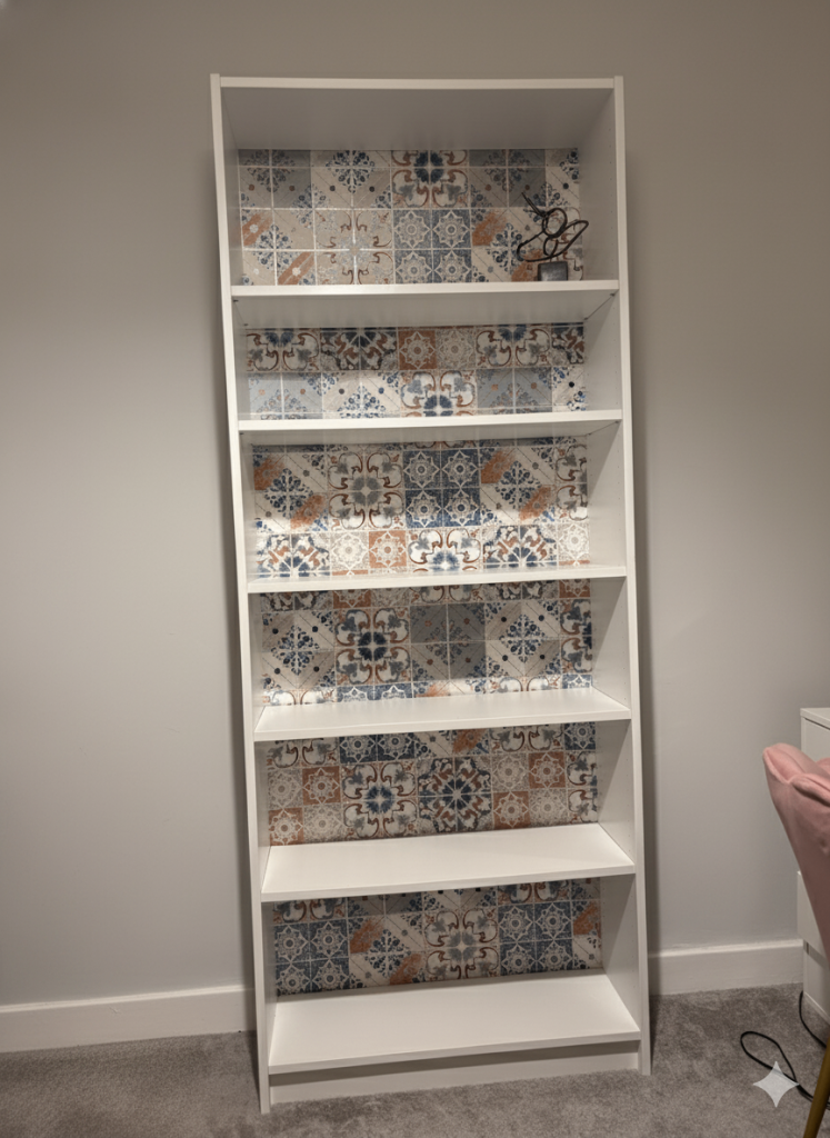 image for IKEA Billy bookcase custom backing