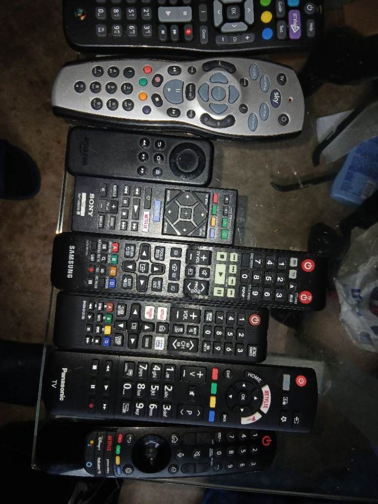 Lg magic&samsung &sony&Panasonic smart tv remote  control &amazon & sky & bt remote control £10 each