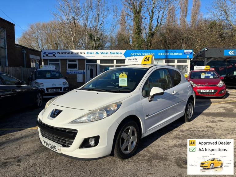 2011 Peugeot 207 1.4 Sportium Hatchback 3dr Petrol Manual Euro 5 (75 ps)