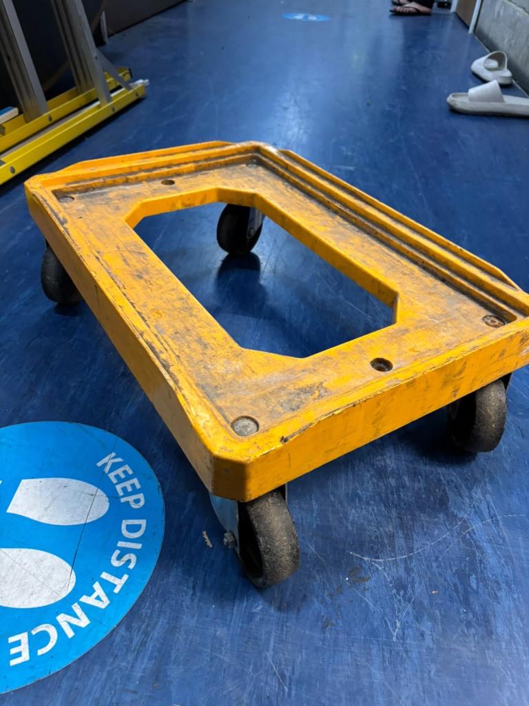 Yellow Furniture Moving Skate Heavy Duty delivery available