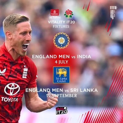 India vs England T20 international cricket ticket 