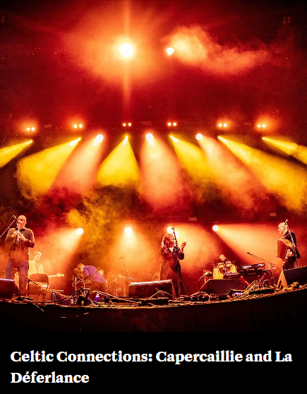 2 x Capercaillie tickets for Celtic Connections - Friday 23rd January