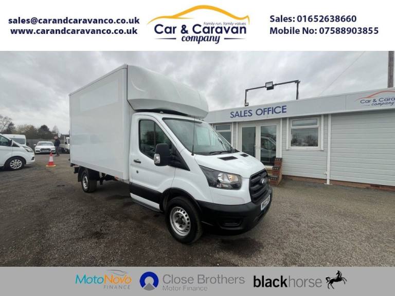2022 22 FORD TRANSIT 2.0 350 ECOBLUE LEADER LUTON 2DR DIESEL MANUAL RWD L3 EURO 