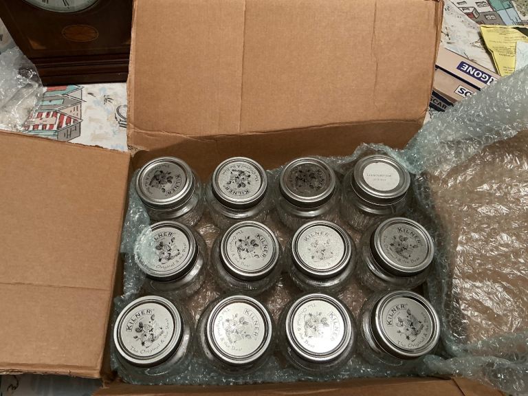 Kilner jam jars(277ml)