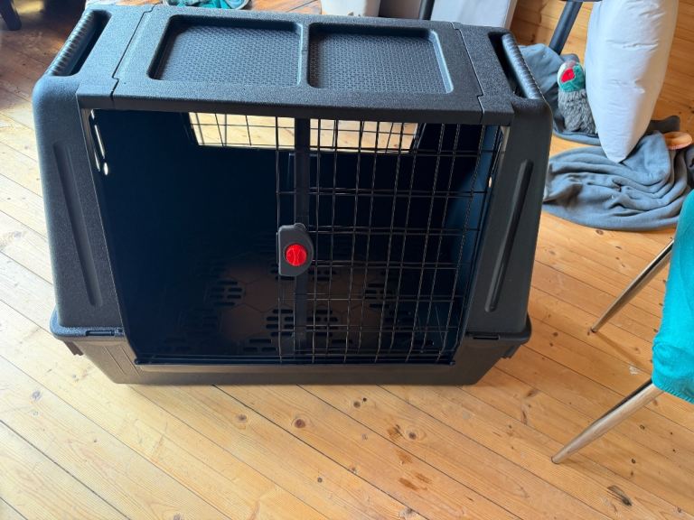 Ferplast Atlas Car 80 Scenic Pet Carrier Black