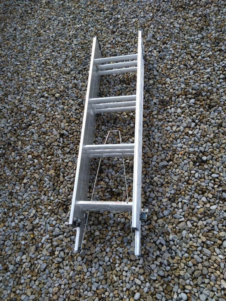 LOFT LADDER 3.13m LONG Extension Ladder Aluminium Telescopic from SCREWFIX