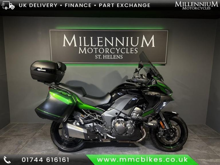 2023 KAWASAKI VERSYS SE GT KLZ1000 ADVENTURE TOURER ELECTRONIC SUSPENSION MOD...