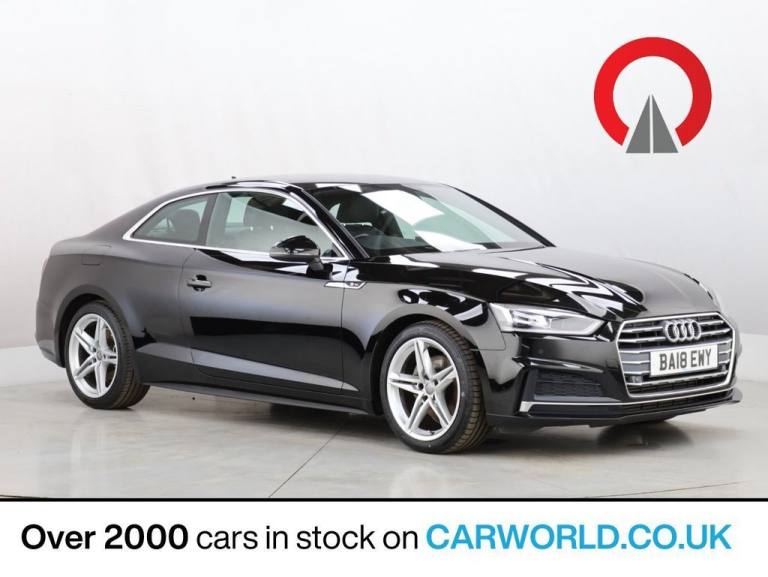 2018 Audi A5 2.0 TFSI S line Coupe 2dr Petrol S Tronic Euro 6 (s/s) (190 ps) Coupe Petrol Automatic