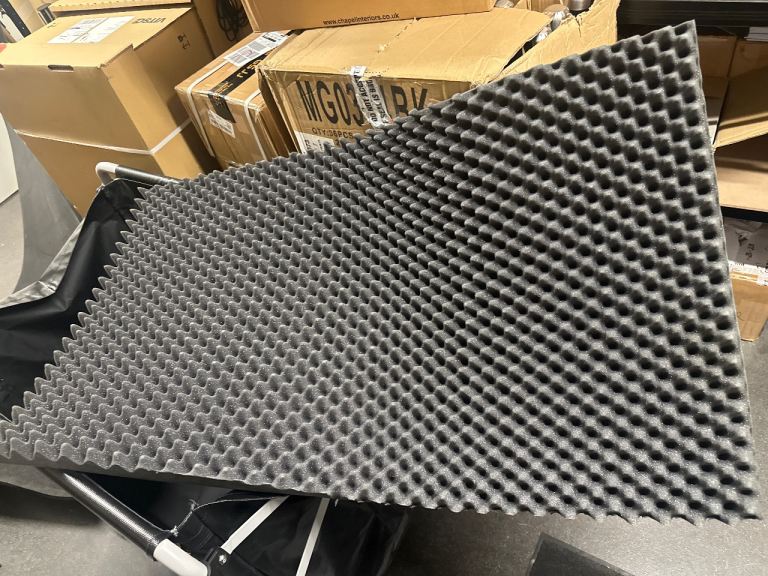 Acoustic Foam Panel - Grey