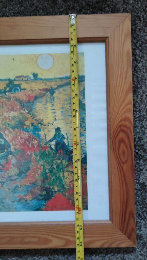 TWO BASIC WOODEN PICTURE FRAMES 