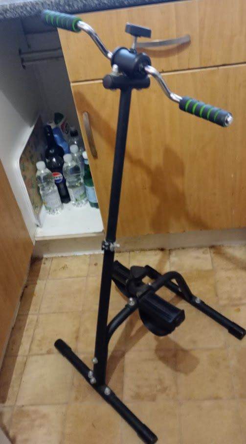 Pedal Exercisor Bike Hand Arm Leg and Knee