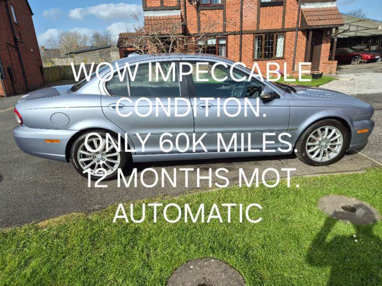 JAGUAR X TYPE DIESEL AUTOMATIC 2008. IMMACULATE 