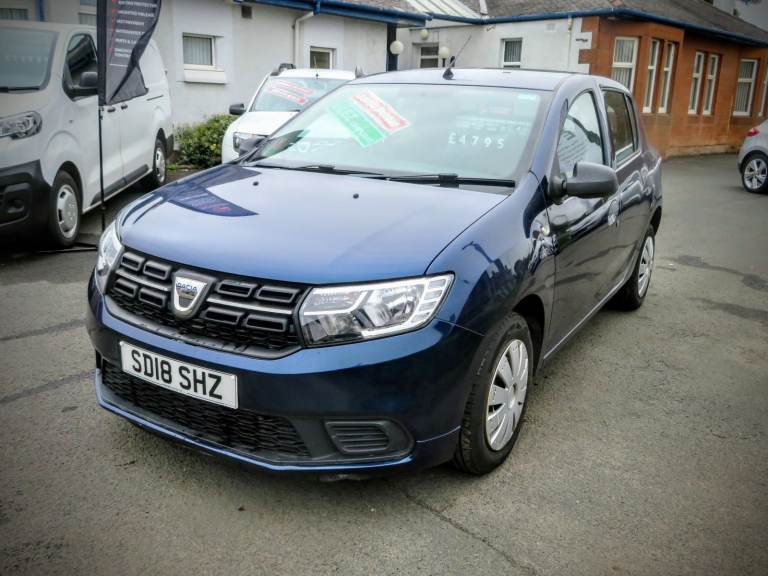18/18 Dacia Sandero 1.0 Ambience SCE 5dr.**12m MOT, FSH, 2 Keys, ULEZ, Fresh Service**