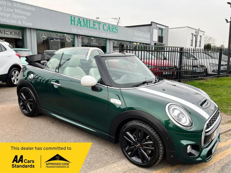 2018 Mini Convertible 2.0 Cooper S Convertible 2dr Petrol Manual Euro 6 (s/s)