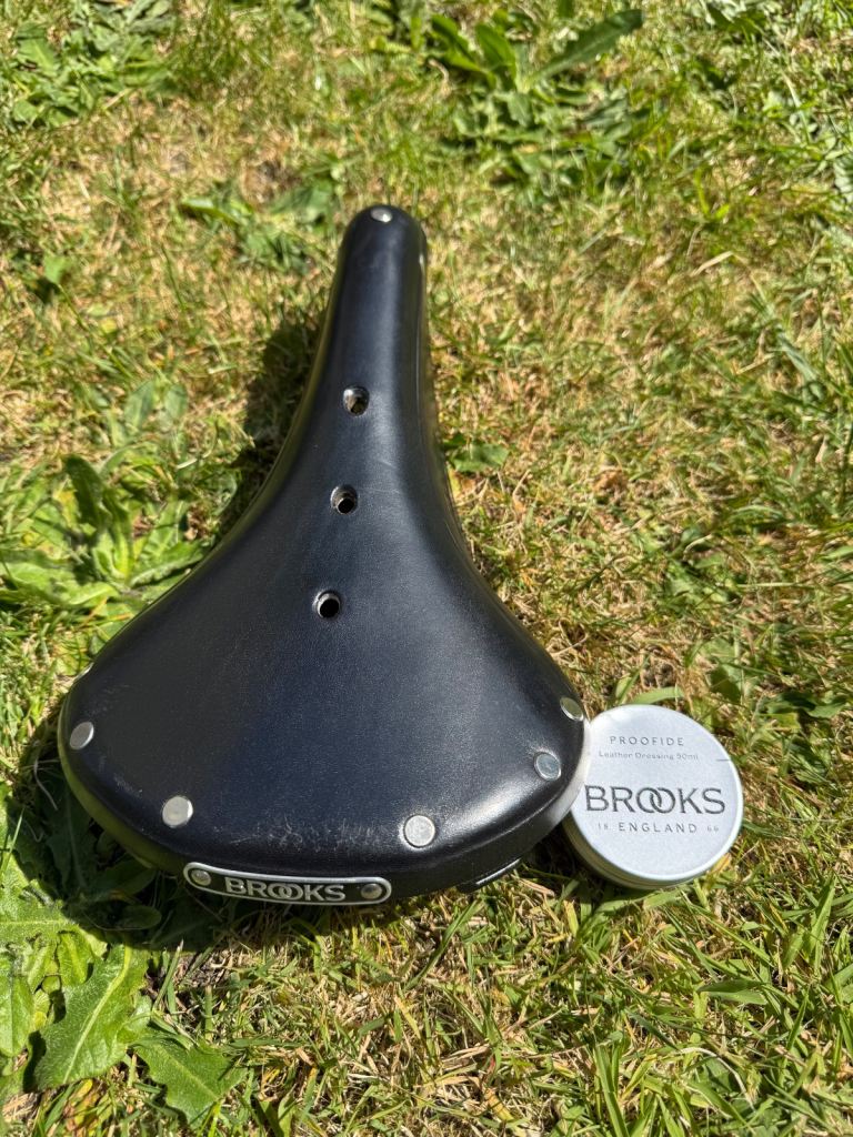 Brooks b17 with proofide 