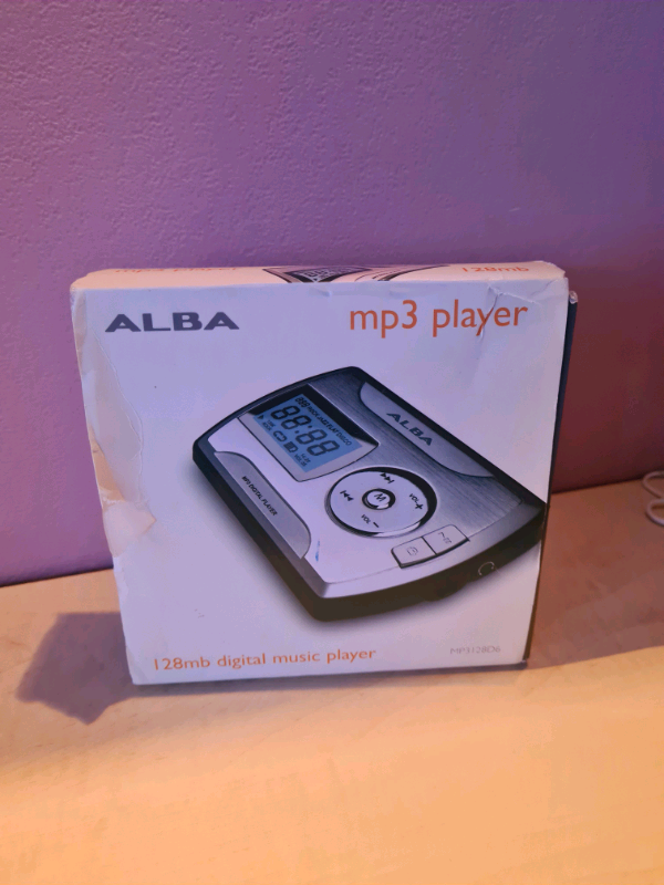 Vintage ALBA MP3 PLAYER. 128mb. Digital Music Player.