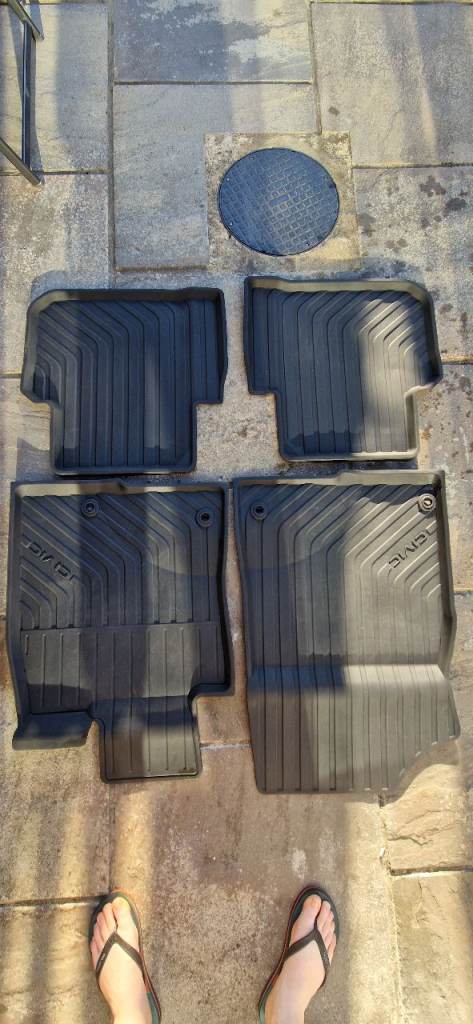 Genuine Honda Civic 11th gen '22 onwards rubber floor mats 