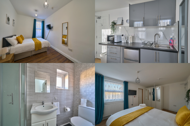 DELUXE ROOMS & STUDIOS - PROFESSIONAL HOUSE SHARE – ALL BILLS & CLEANING INCLUDED