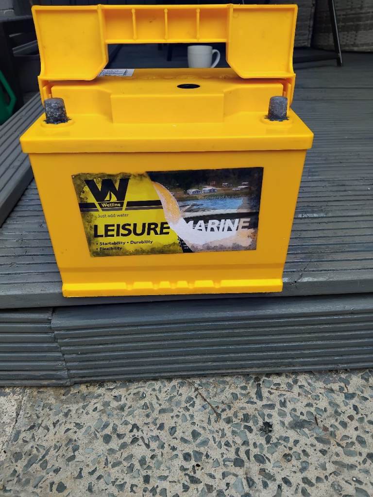 Caravan or marine battery 