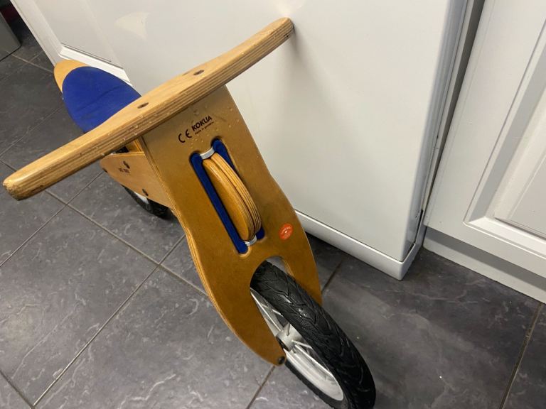Wooden LIKEaBIKE balance training bike from German brand KOKUA ( £225 When New)