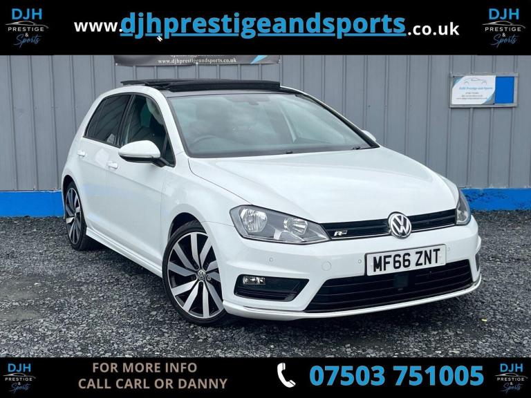 2016 Volkswagen Golf 2.0 TDI BlueMotion Tech R-Line Edition Euro 6 (s/s) 5dr HATCHBACK Diesel Manual