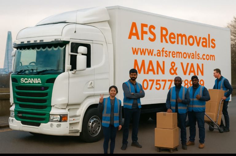 Professional Moving Services - Man & Van hire Home & Office Removals UK & Europe Deliveries. 