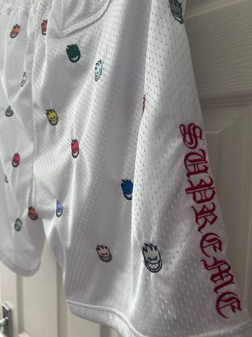 Supreme Spitfire Mesh Shorts White Size M - Brand New, £250.00 for