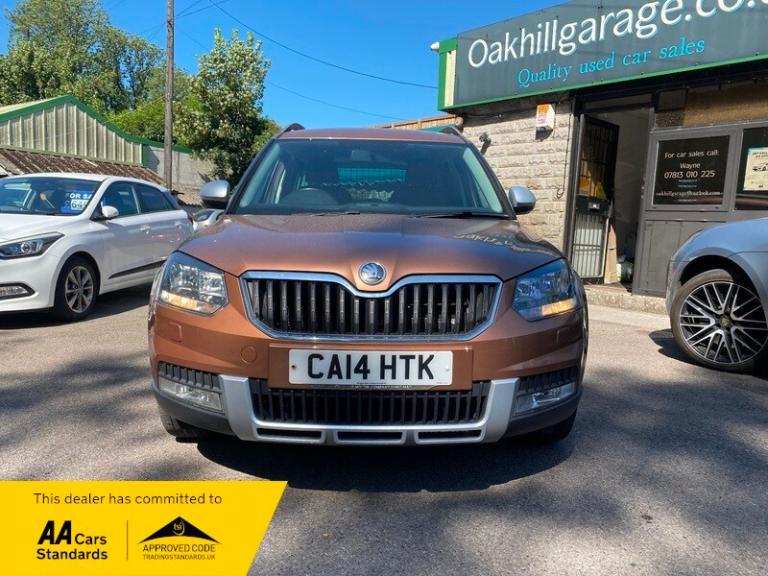 Skoda Yeti OUTDOOR SE TSI 1.2cc SERVICE HISTORY. Two Owners. Choice of two.