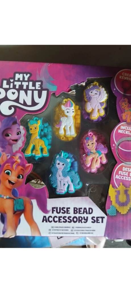 My Little Pony Fuse Bead Accessory Set - New