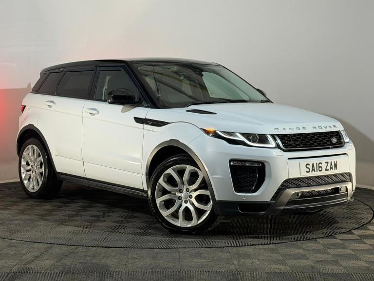 WHITE 2016 RANGE ROVER EVOQUE HSE DYNAMIC TD4 2.0 DIESEL AUTOMATIC 4WD 4X4 SUV
