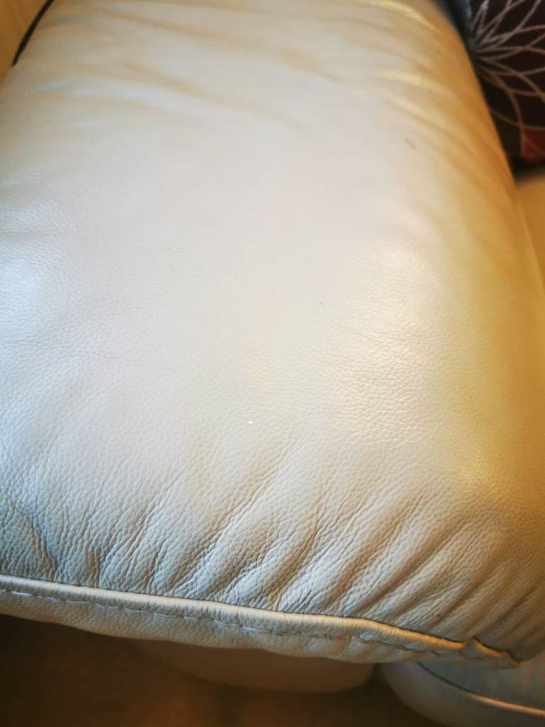 2 x 2 seater leather sofas 