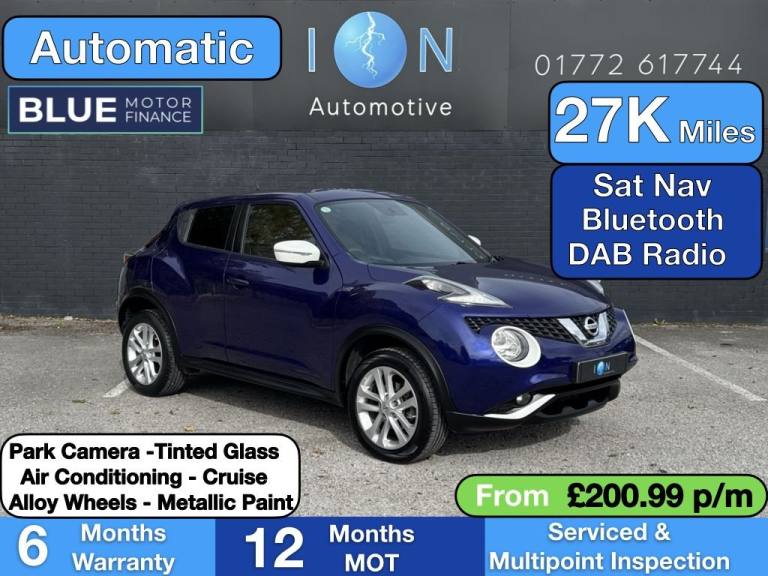 2015 Nissan Juke 1.6 Acenta Premium 5dr Xtronic HATCHBACK PETROL Automatic