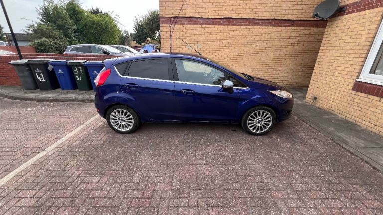 2014 Ford Fiesta Hatchback – Blue, Good Condition