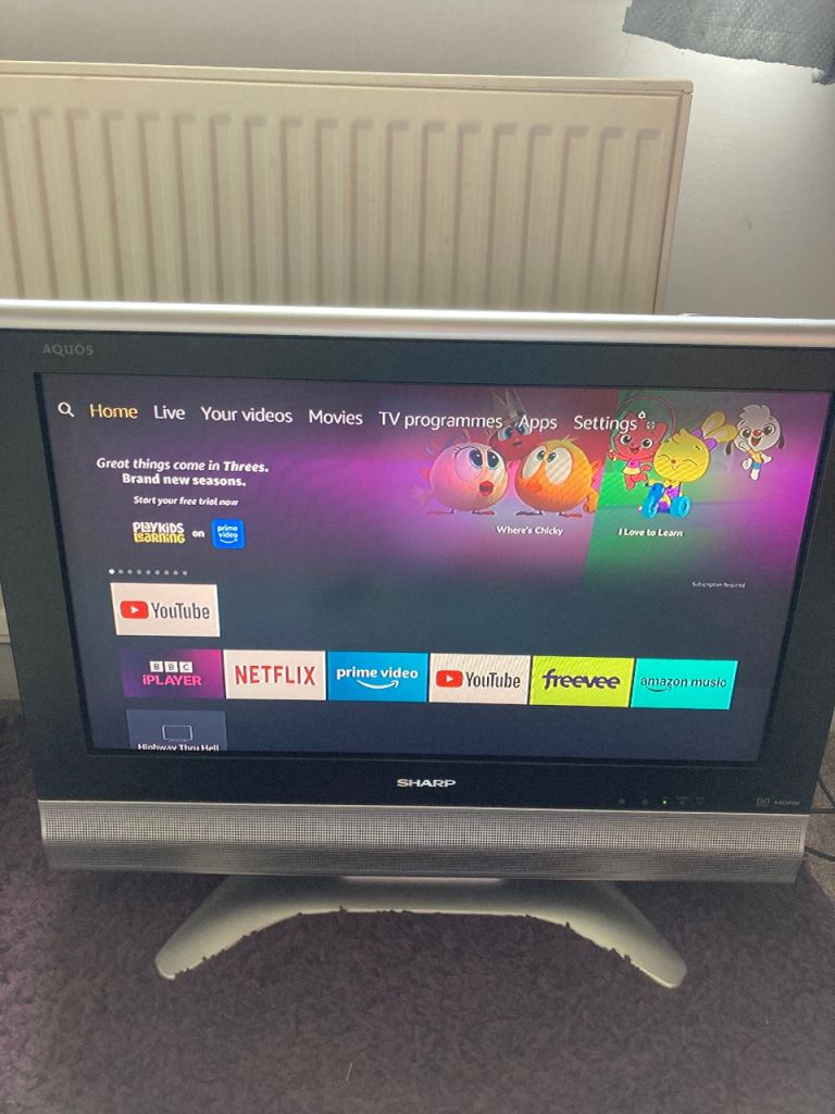 Sharp Aquos 26” LCD Television with Firestick 