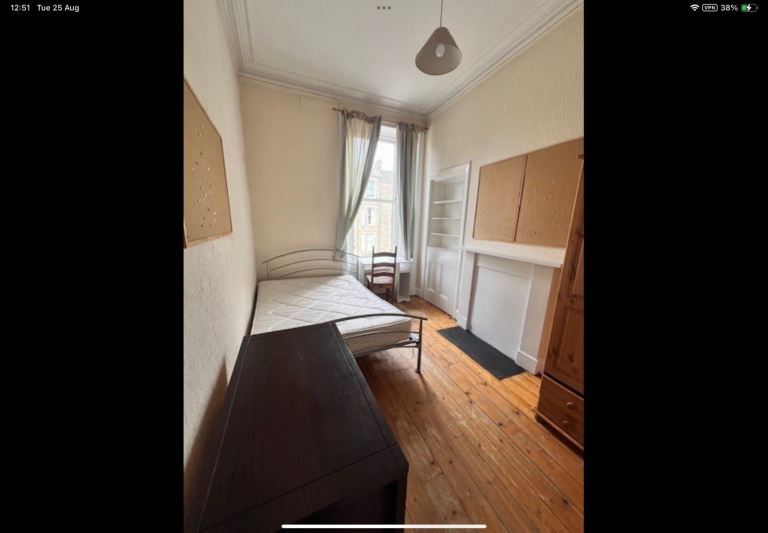 1 Room available flat in Marchmont 