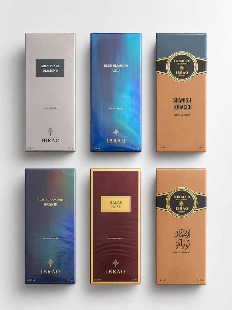 IBRAQ Ibrahim Al Qurashi Tobacco line and Diamond